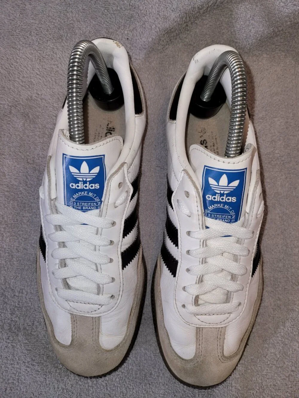 Adidas Originals Samba OG White/Black Big Kids Size 5.5 IE3675 (#1642)